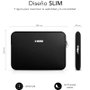 Subblim Business Laptop Sleeve Neoprene V2 13,3-14 Pulgadas Negra